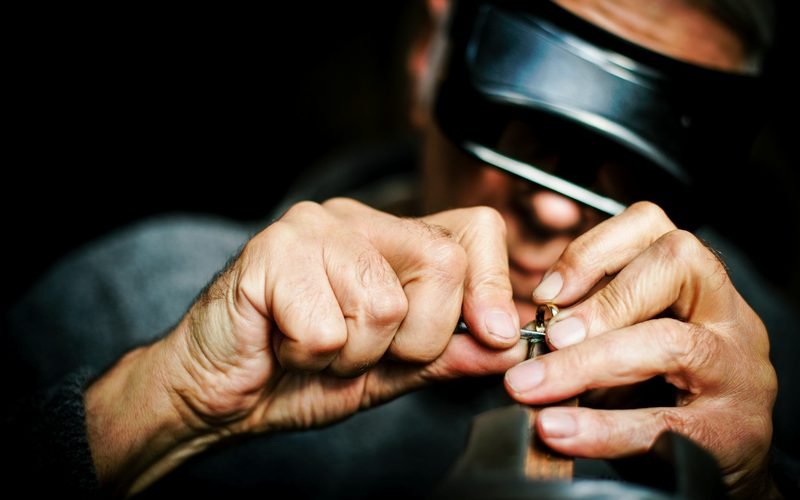Jewellery design and craftsmanship