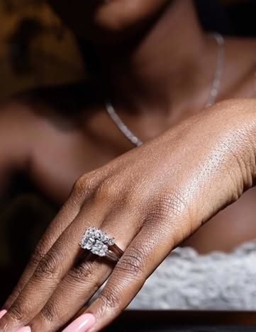 Halo cluster ring, Morgan Touch