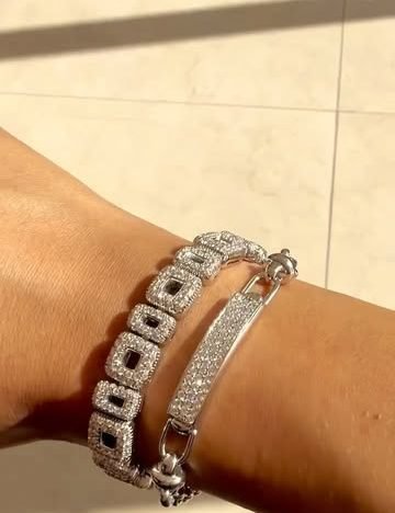 Diamond bangles, Morgan Touch